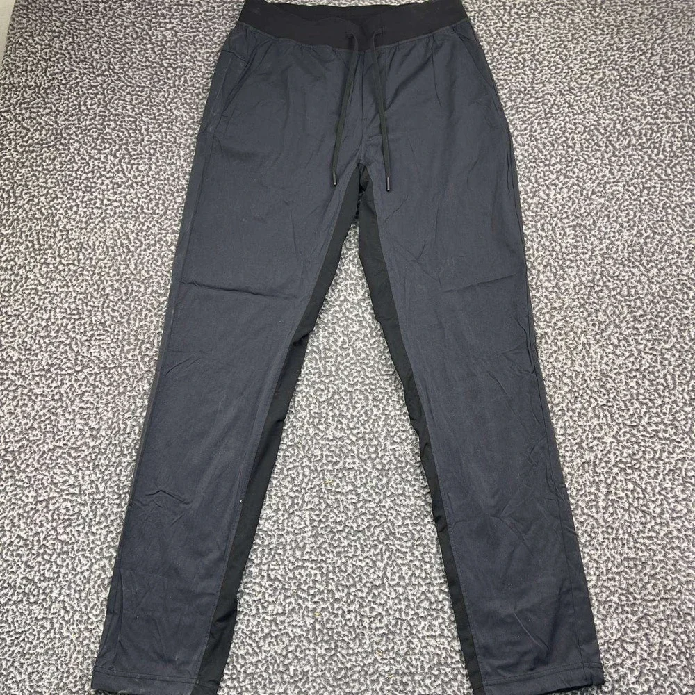 Lululemon Sweatpants Men 32x32 Black Athletic Joggers Drawstring